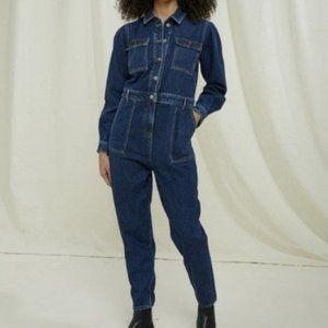 NWT People Tree Ethically Made Yara Denim Boilersuit